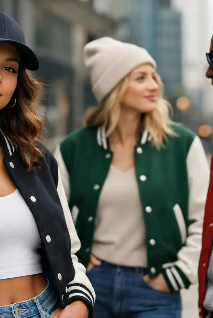 How to Style Varsity Jackets Right Now