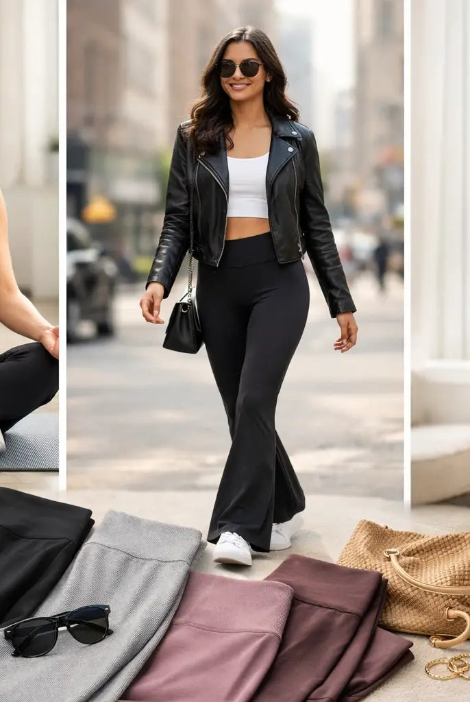 How to Style Flared Leggings for Every Mood