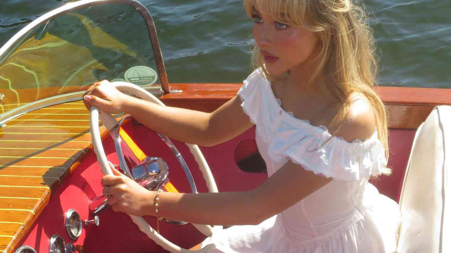 Sabrina Carpenter Frankies Bikinis Espresso Dress