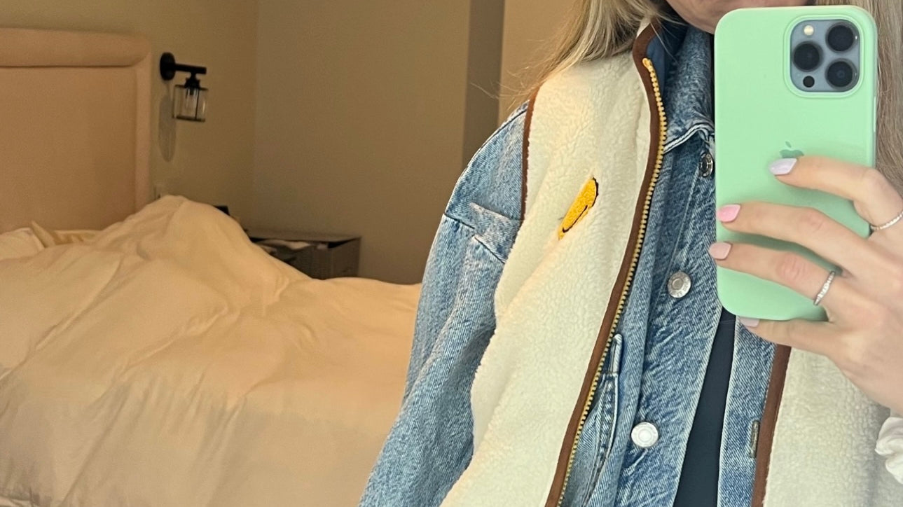 Chloe Meadows wears Samii Ryan x Smiley