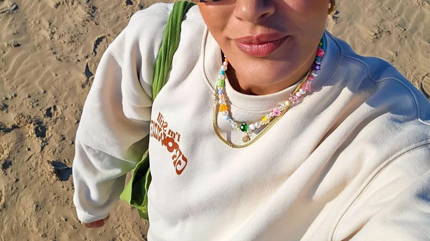 Alex in Colour features The Mayfair Group sweater