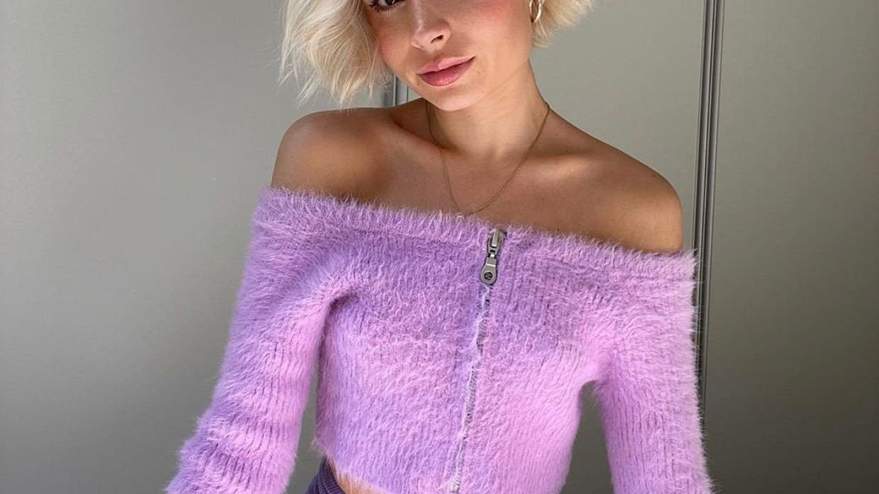 Nina Nesbitt is a Purple Princess in The Ragged Priest-Spoiled Brat