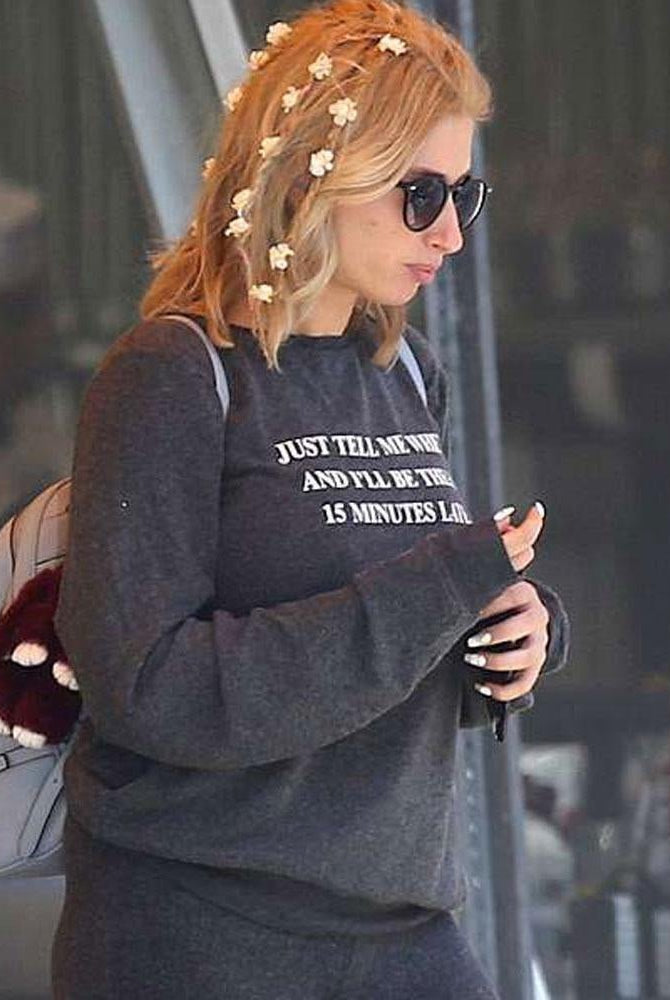 Stacey Solomon spotted in Wildfox at Coachella - Spoiled Brat