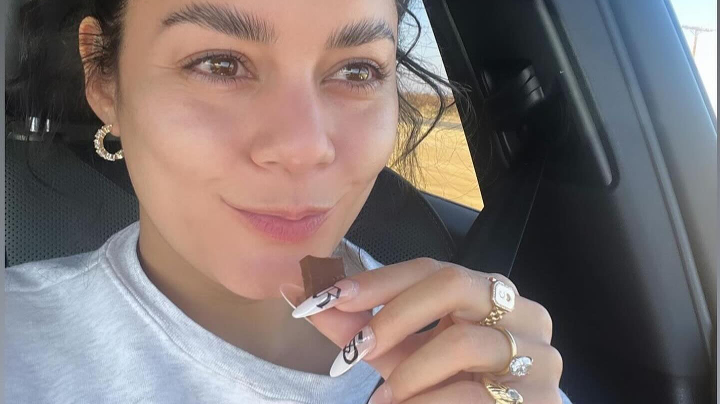 Vanessa Hudgens wears The Mayfair Group Empathy Sweatshirt