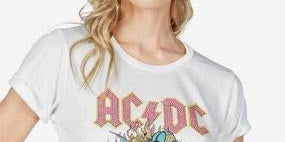 AC/DC Rock Band T-Shirts- Womens Designer Fashion | Spoiled Brat UK