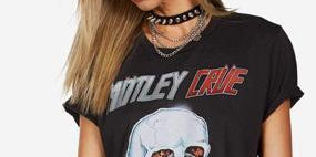 shop Motley Crue T-Shirts and Merchandise Online - shop rock band tees and more online