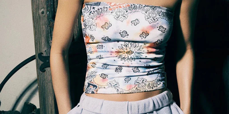 Womens Crop Tops UK | Y2K, Tube Tops & Oversized Styles