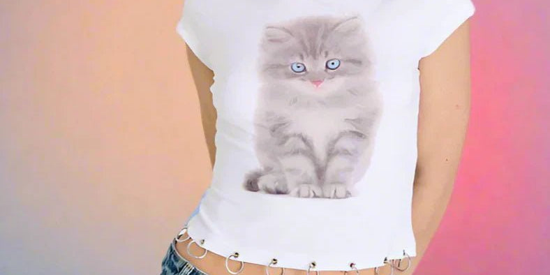 Y2K Baby Tees | Retro Crop Tops & 2000s Graphic Tees UK | Spoiled Brat