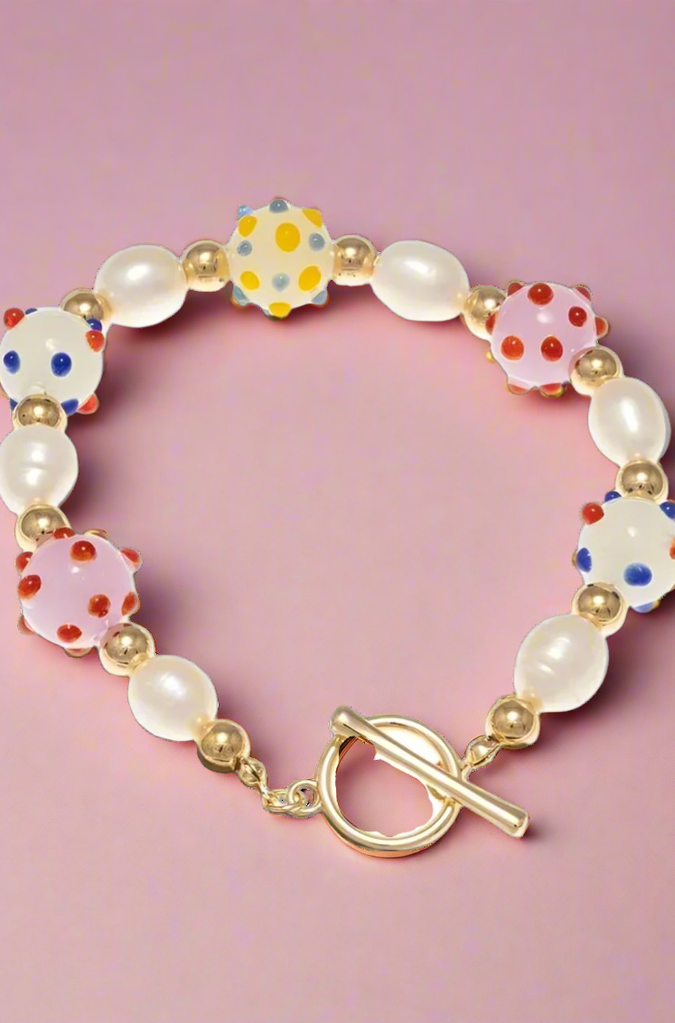 Sofia Richie x 8 Other Reasons Glass Bead Charm Bracelet Bracelet by 8 Other Reasons as seen on celebrities