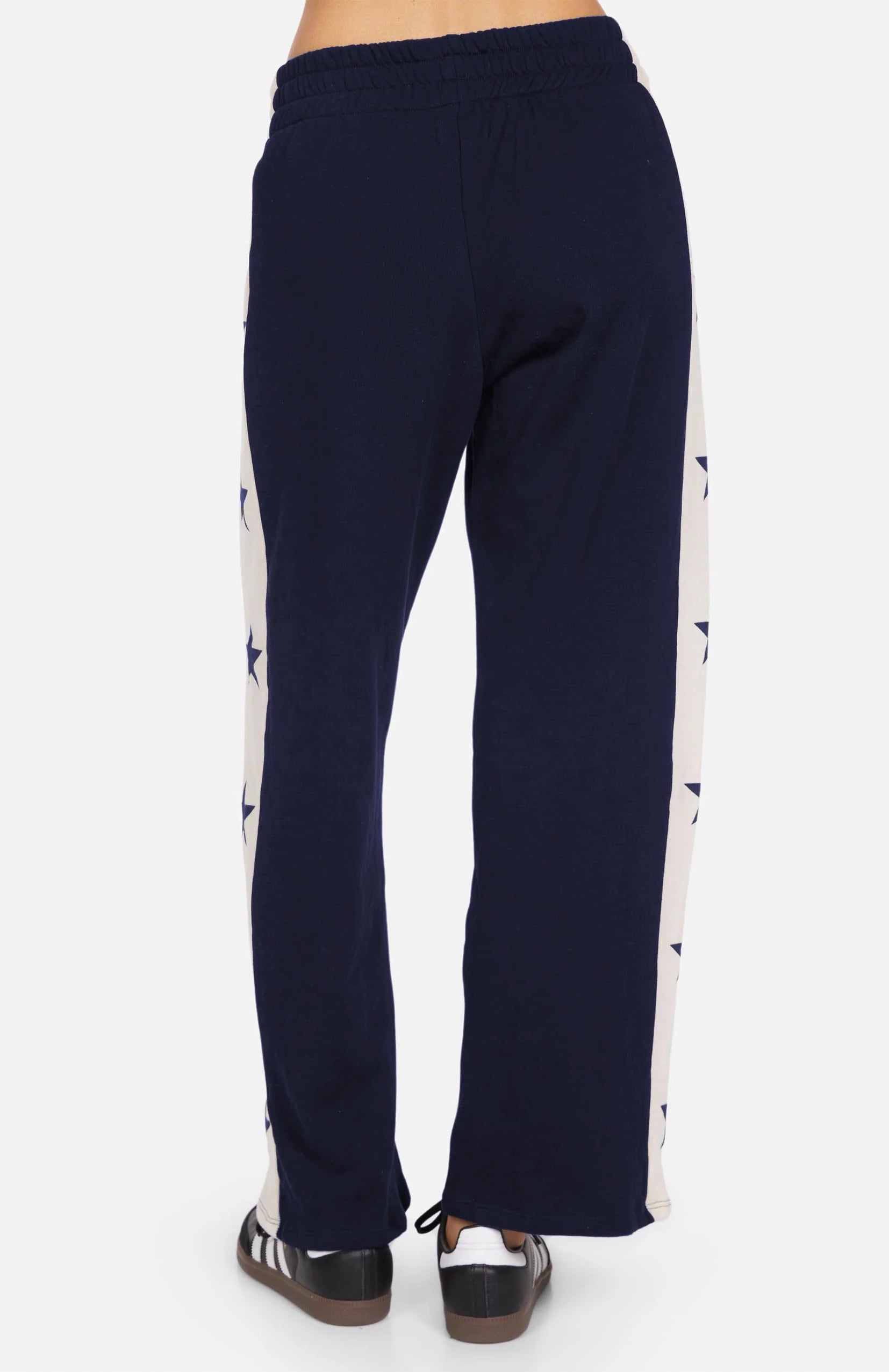 Lauren Moshi Tawny Stars Wide Leg Pants Sweatpants by Lauren Moshi as seen on celebrities