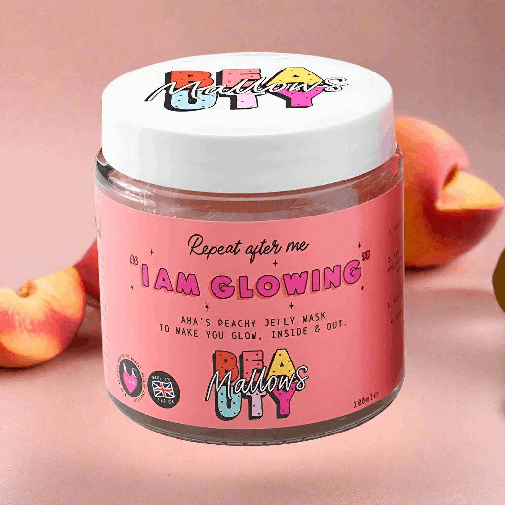 Mallows Beauty Peachy Face Mask Beauty Kit by Mallows Beauty as seen on celebrities