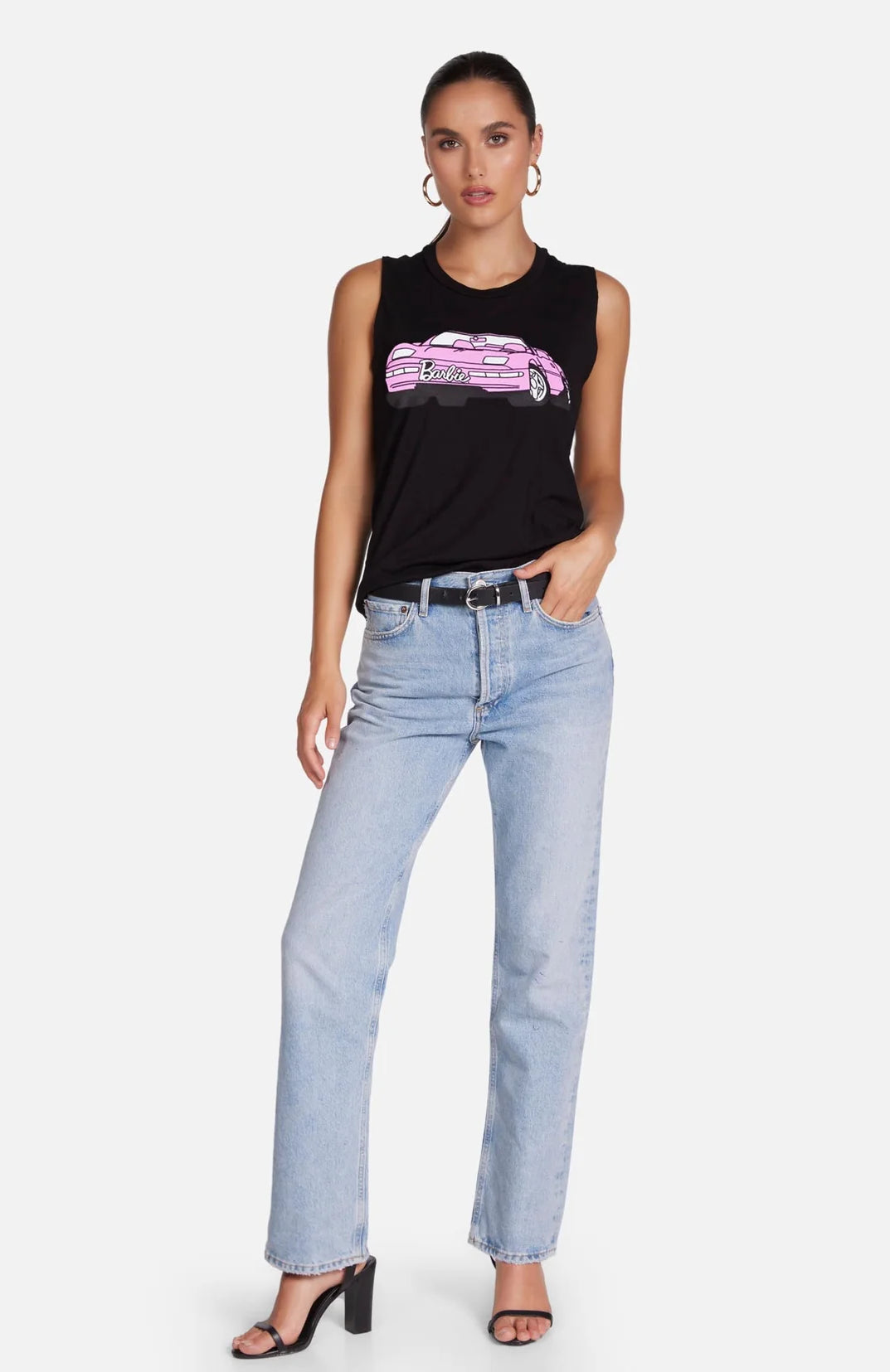 Lauren Moshi Kel X Barbie Convertible Tank Top T-Shirt by Lauren Moshi as seen on celebrities