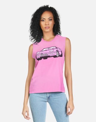 Shop Lauren Moshi Kel X Barbie Convertible Tank Top - Premium T-Shirt from Lauren Moshi Online now at Spoiled Brat 