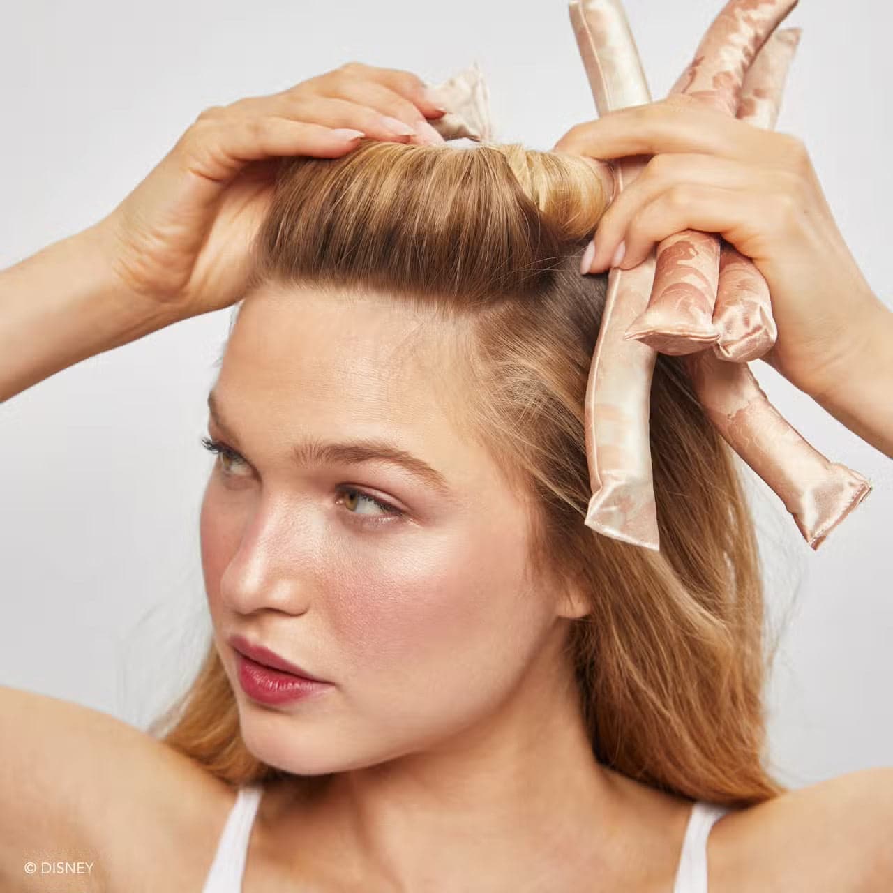 Disney X Kitsch Flexi Hair Rods in Princess Party Hair by Kitsch as seen on celebrities