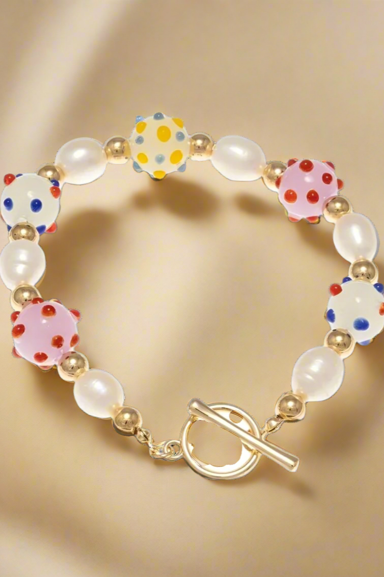 Sofia Richie x 8 Other Reasons Glass Bead Charm Bracelet Bracelet by 8 Other Reasons as seen on celebrities