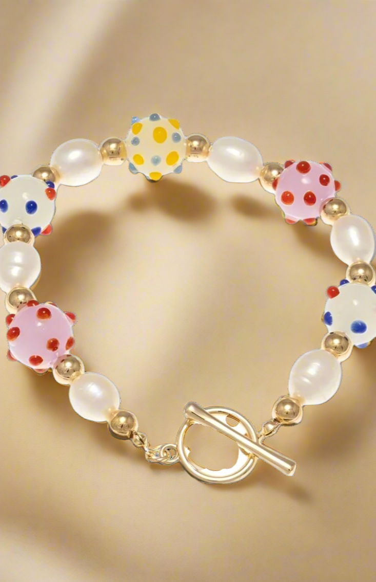 Sofia Richie x 8 Other Reasons Glass Bead Charm Bracelet Bracelet by 8 Other Reasons as seen on celebrities