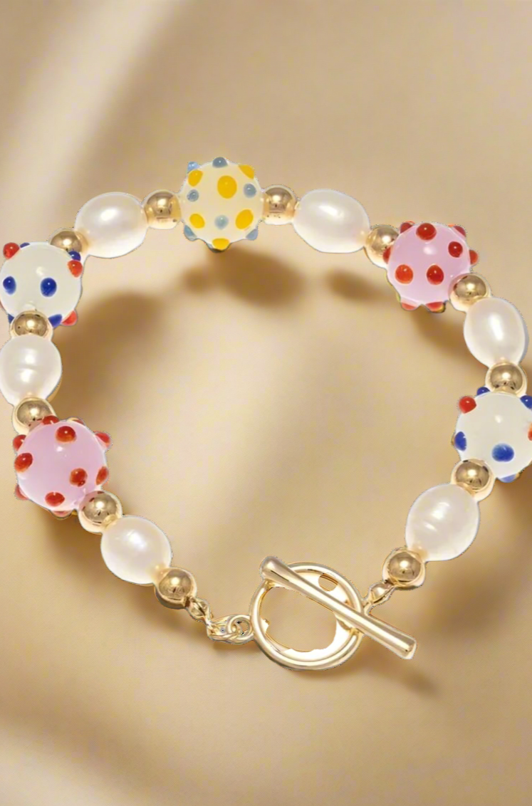 Sofia Richie x 8 Other Reasons Glass Bead Charm Bracelet Bracelet by 8 Other Reasons as seen on celebrities