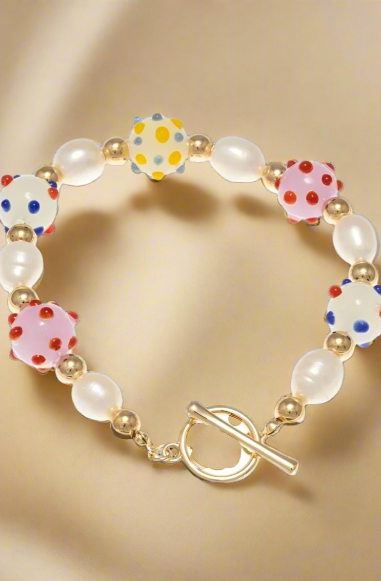 Sofia Richie x 8 Other Reasons Glass Bead Charm Bracelet Bracelet by 8 Other Reasons as seen on celebrities