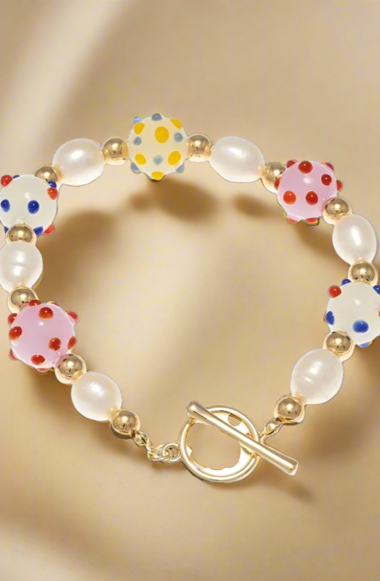 Sofia Richie x 8 Other Reasons Glass Bead Charm Bracelet Bracelet by 8 Other Reasons as seen on celebrities