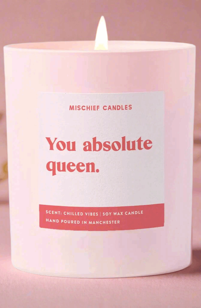 Mischief Candles You Queen Candle Candles by Mischief Candles as seen on celebrities