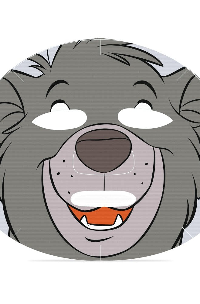 Disney The Jungle Book Cosmetic Sheet Mask Collection Face Mask by Mad Beauty as seen on celebrities