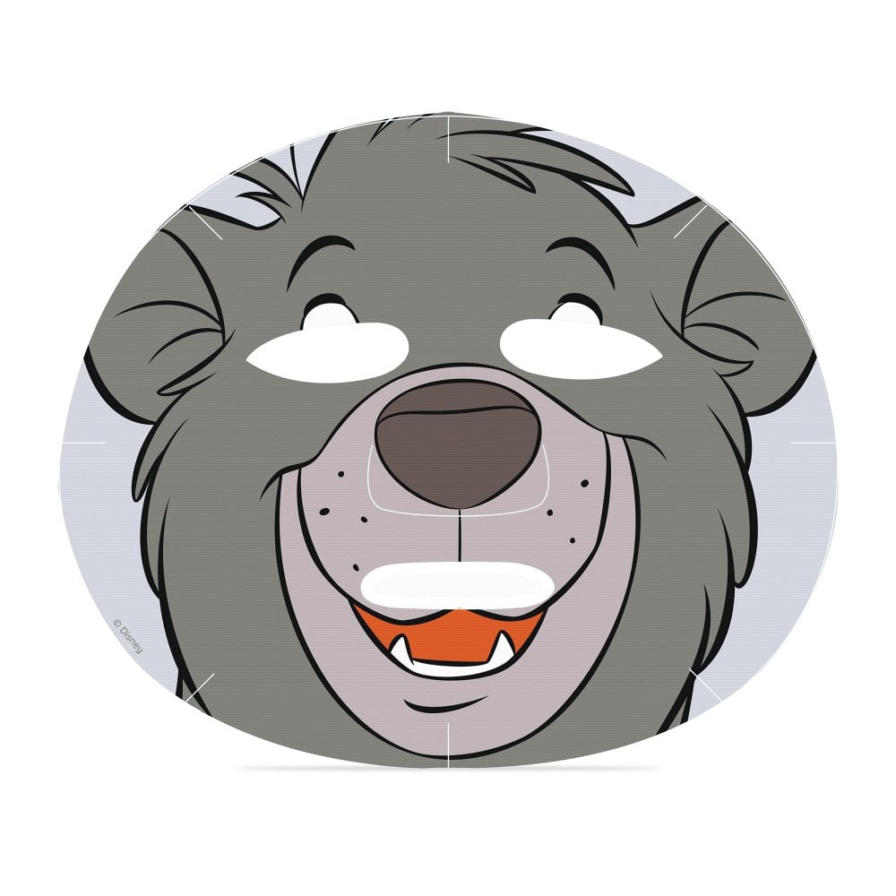 Disney The Jungle Book Cosmetic Sheet Mask Collection Face Mask by Mad Beauty as seen on celebrities