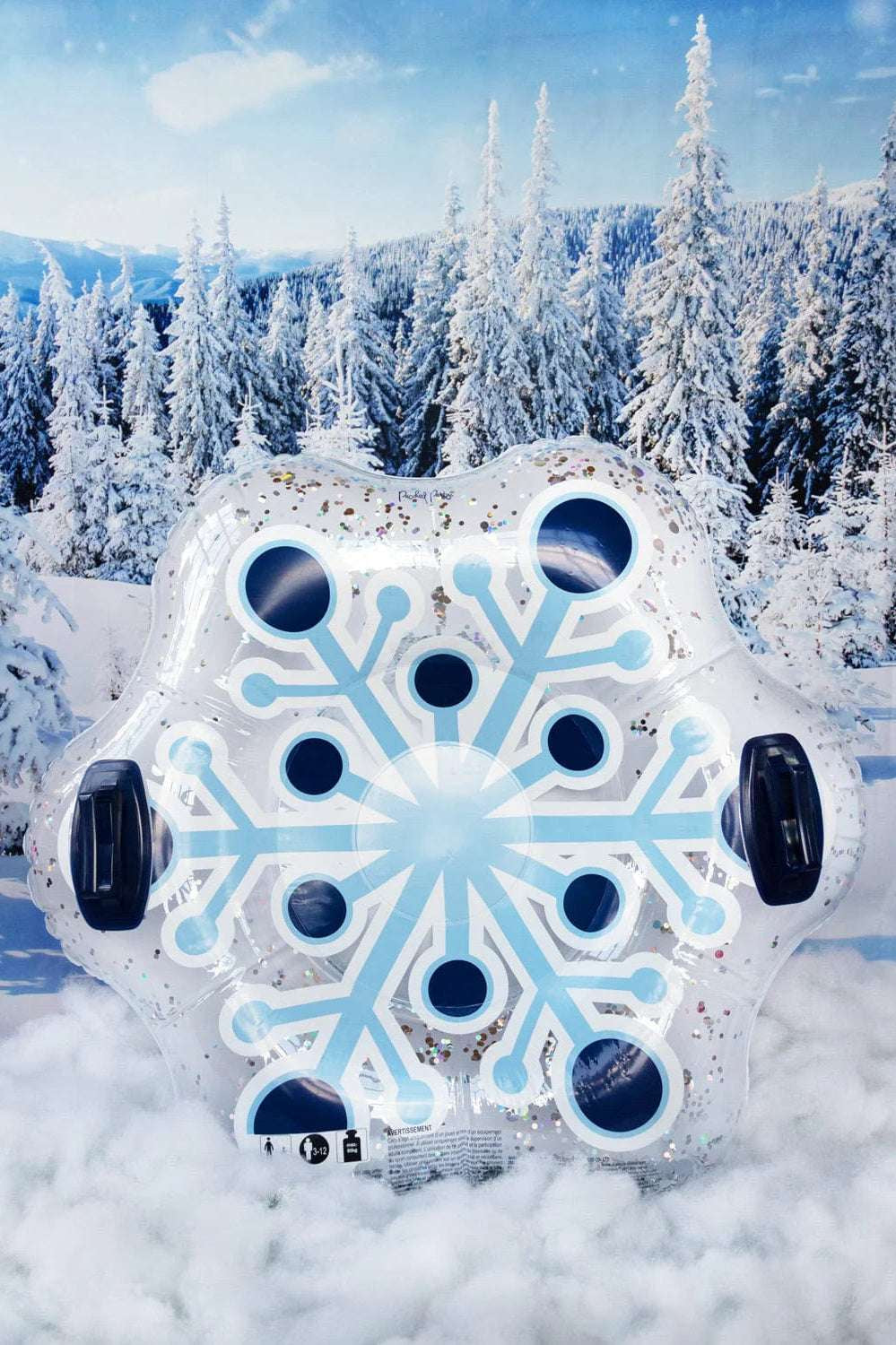 Packed Party Snow Much Fun Confetti Filled Inflatable Snow Tube Gifts by Packed Party as seen on celebrities