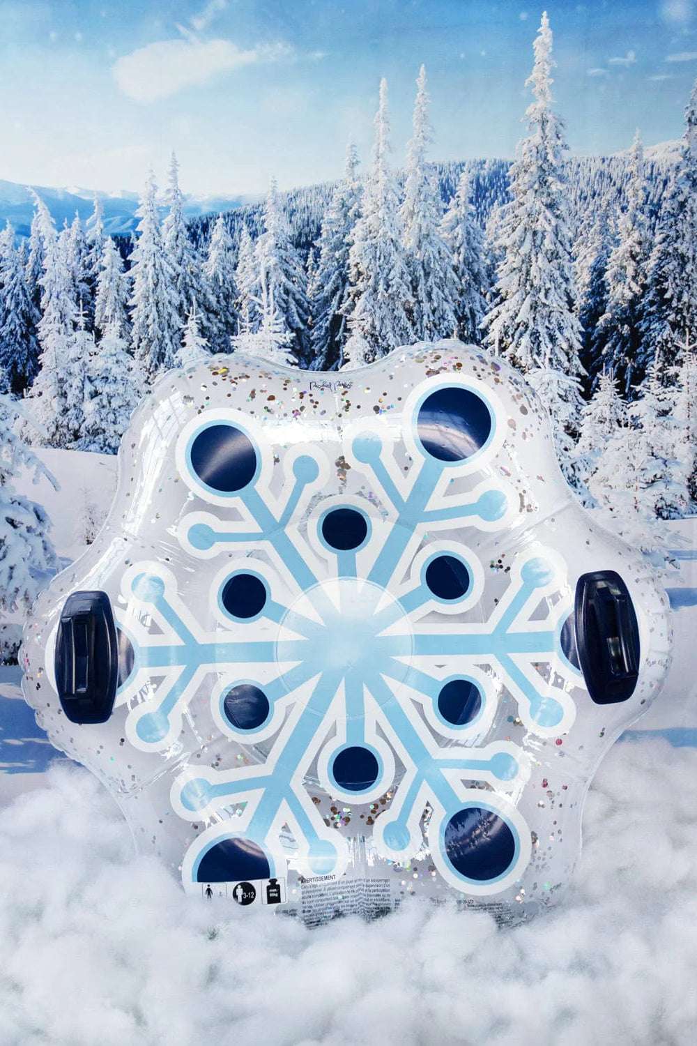 Packed Party Snow Much Fun Confetti Filled Inflatable Snow Tube Gifts by Packed Party as seen on celebrities