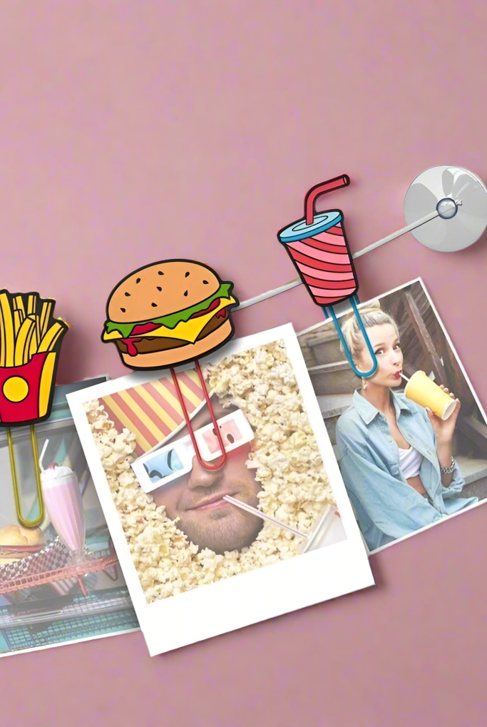 Mustard ClipIt Fast Food Photo Hangers Photo Hangers by Mustard as seen on celebrities