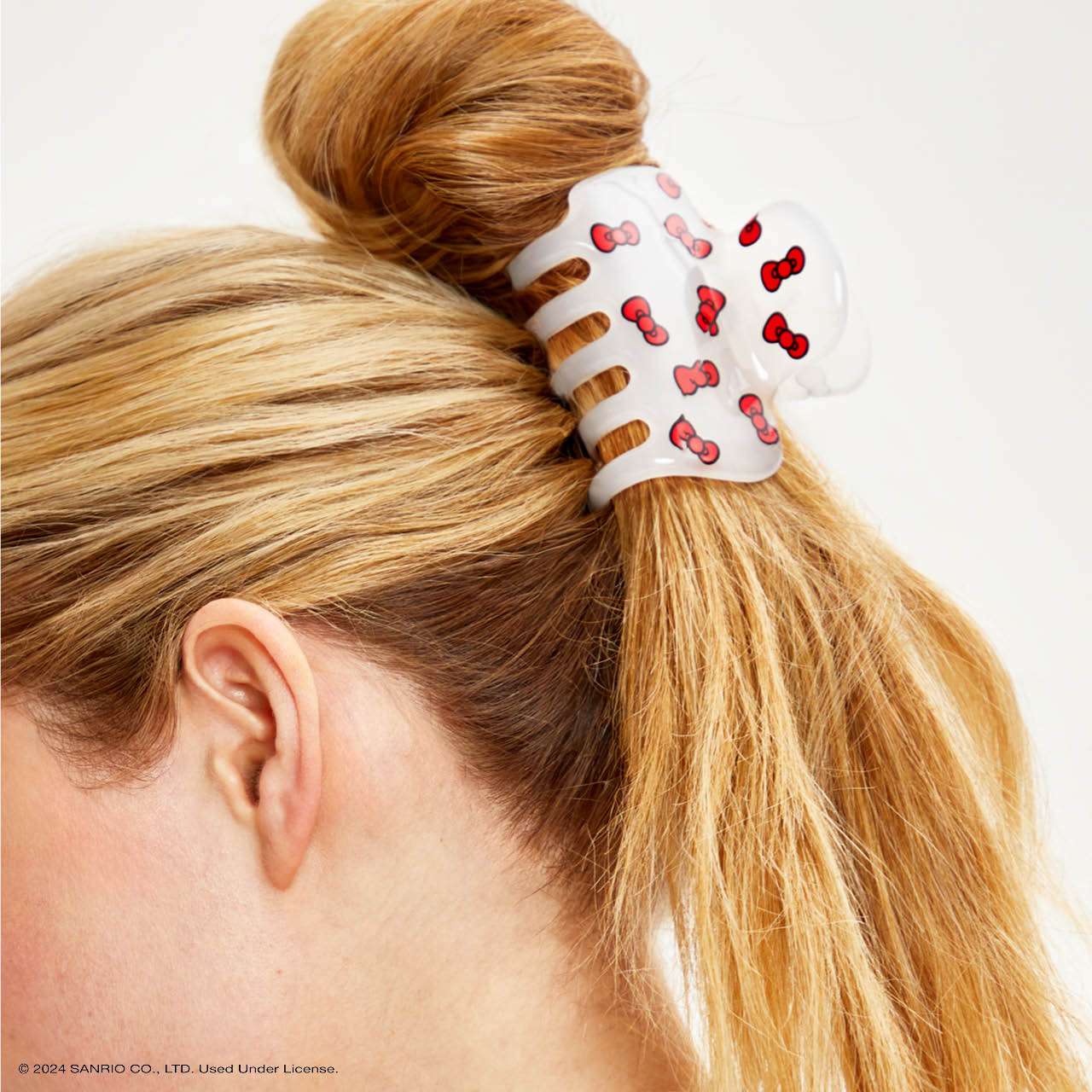 Hello Kitty x Kitsch Cloud Clip - Kitty Bows Hair Band by Kitsch as seen on celebrities