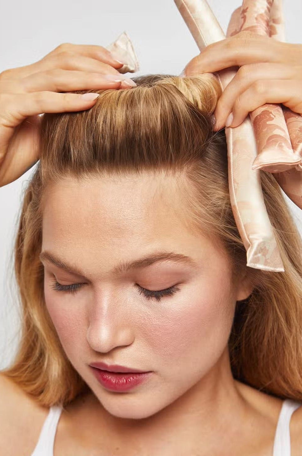 Disney X Kitsch Flexi Hair Rods in Princess Party Hair by Kitsch as seen on celebrities