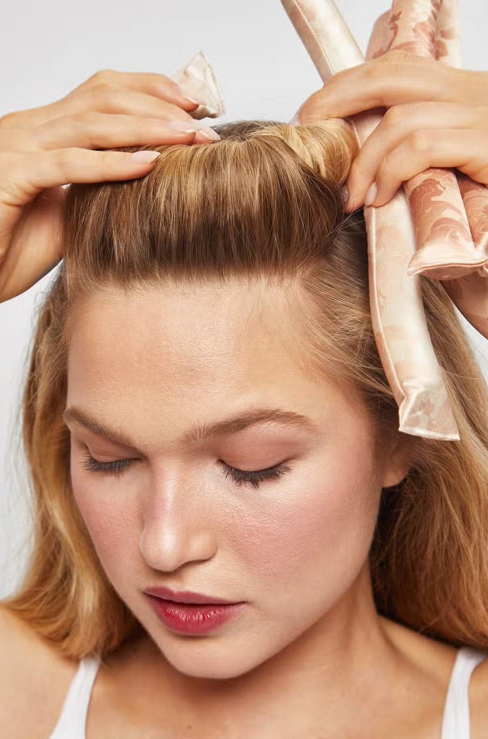 Disney X Kitsch Flexi Hair Rods in Princess Party Hair by Kitsch as seen on celebrities