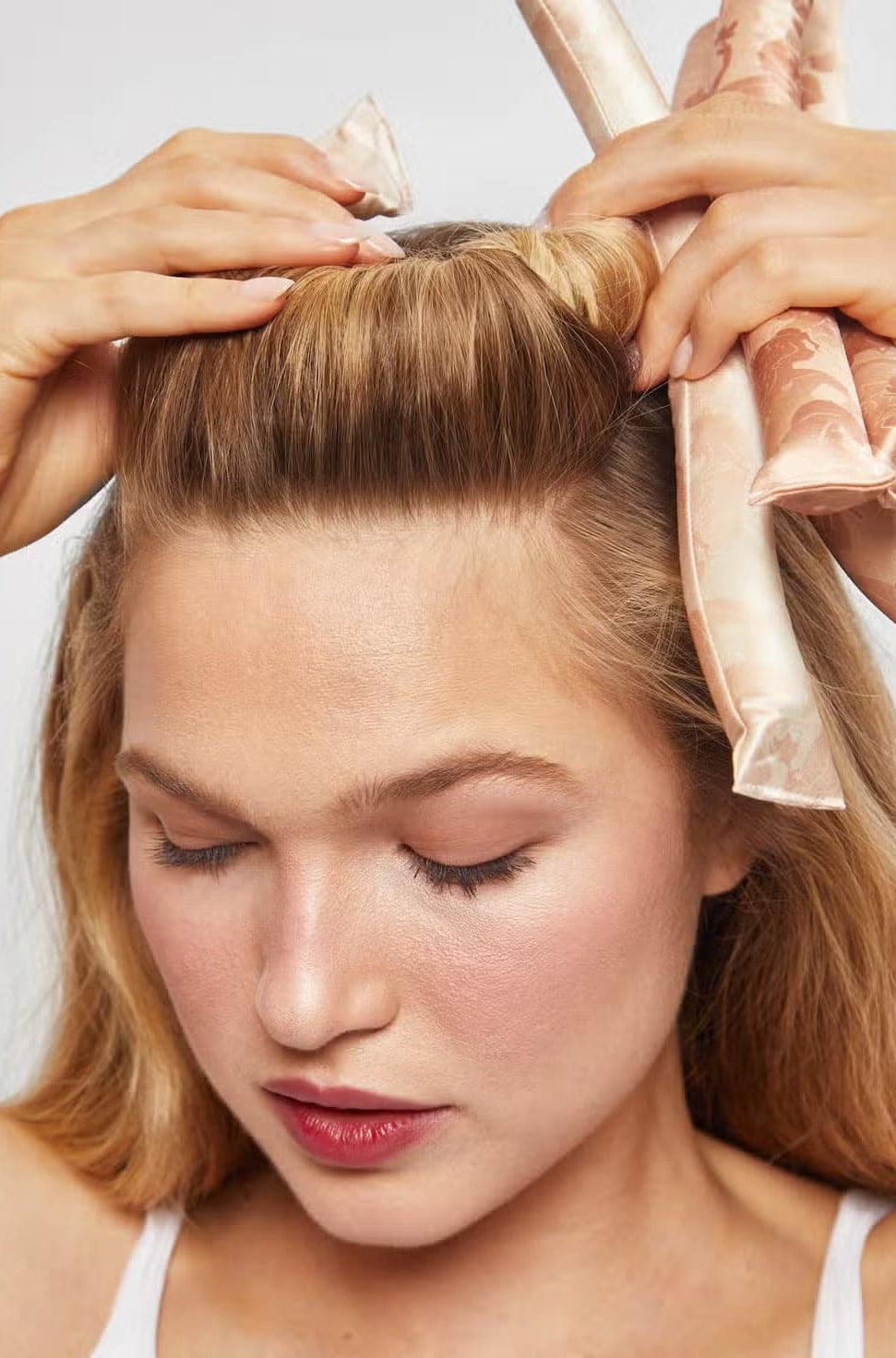 Disney X Kitsch Flexi Hair Rods in Princess Party Hair by Kitsch as seen on celebrities