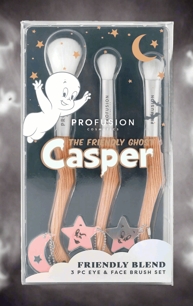 Profusion Cosmetics Casper the Friendly Ghost Makeup Brushes Makeup Brushes by Profusion Cosmetics as seen on celebrities