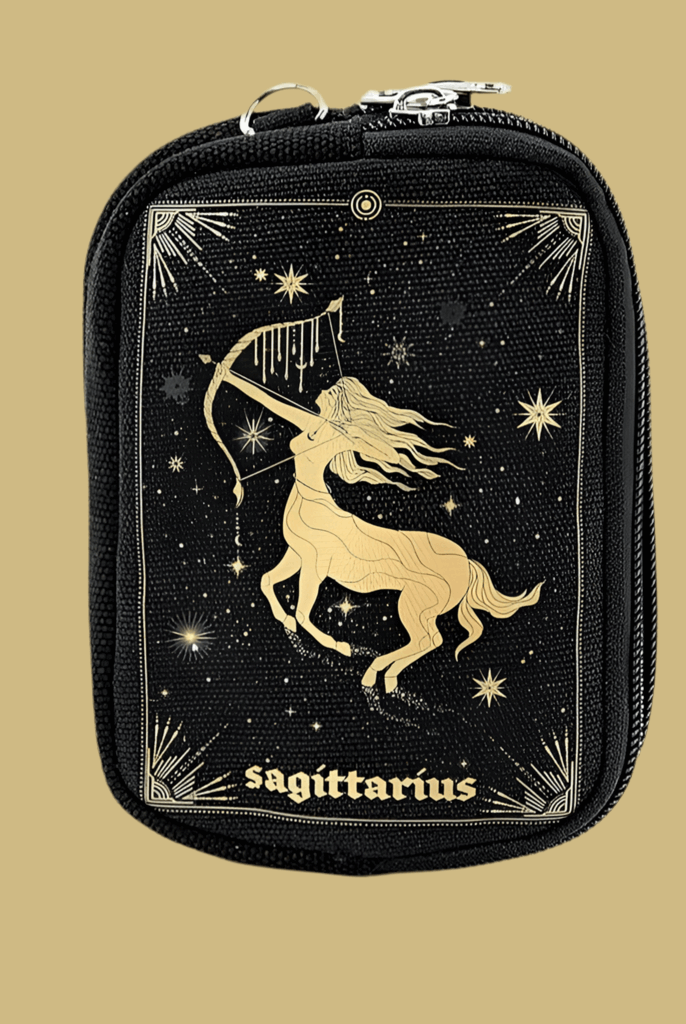 Zodiac Sign Wristlet Purse Purse by Comeco INC as seen on celebrities