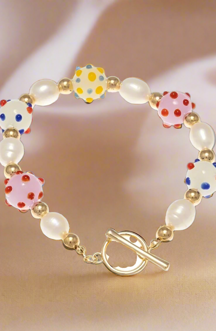 Sofia Richie x 8 Other Reasons Glass Bead Charm Bracelet Bracelet by 8 Other Reasons as seen on celebrities