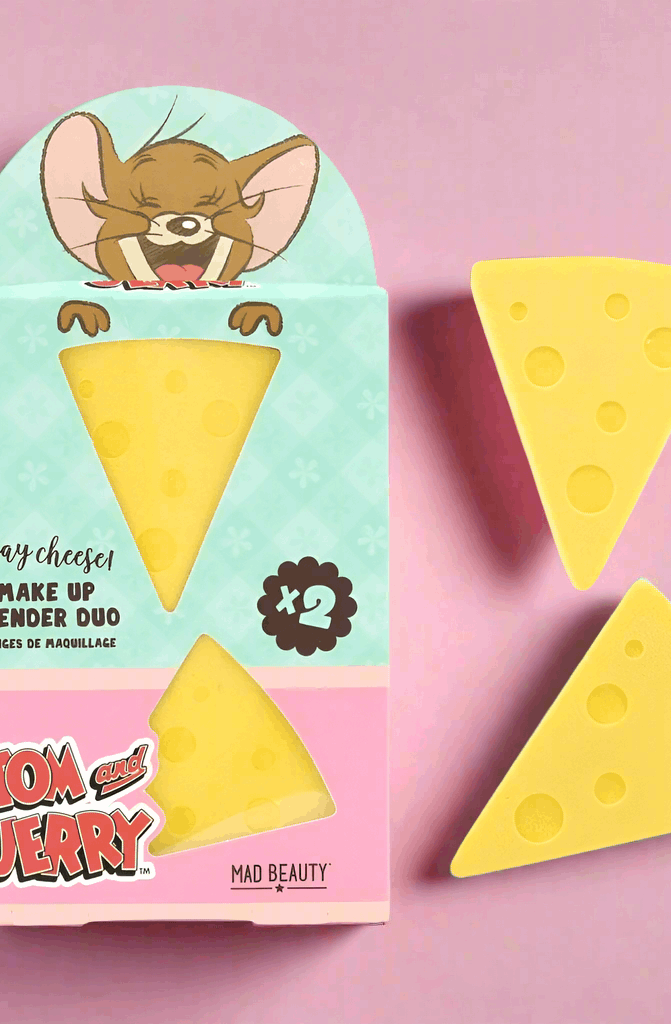 Warner Brothers Tom & Jerry Make Up Sponge Duo Beauty Product by Mad Beauty as seen on celebrities