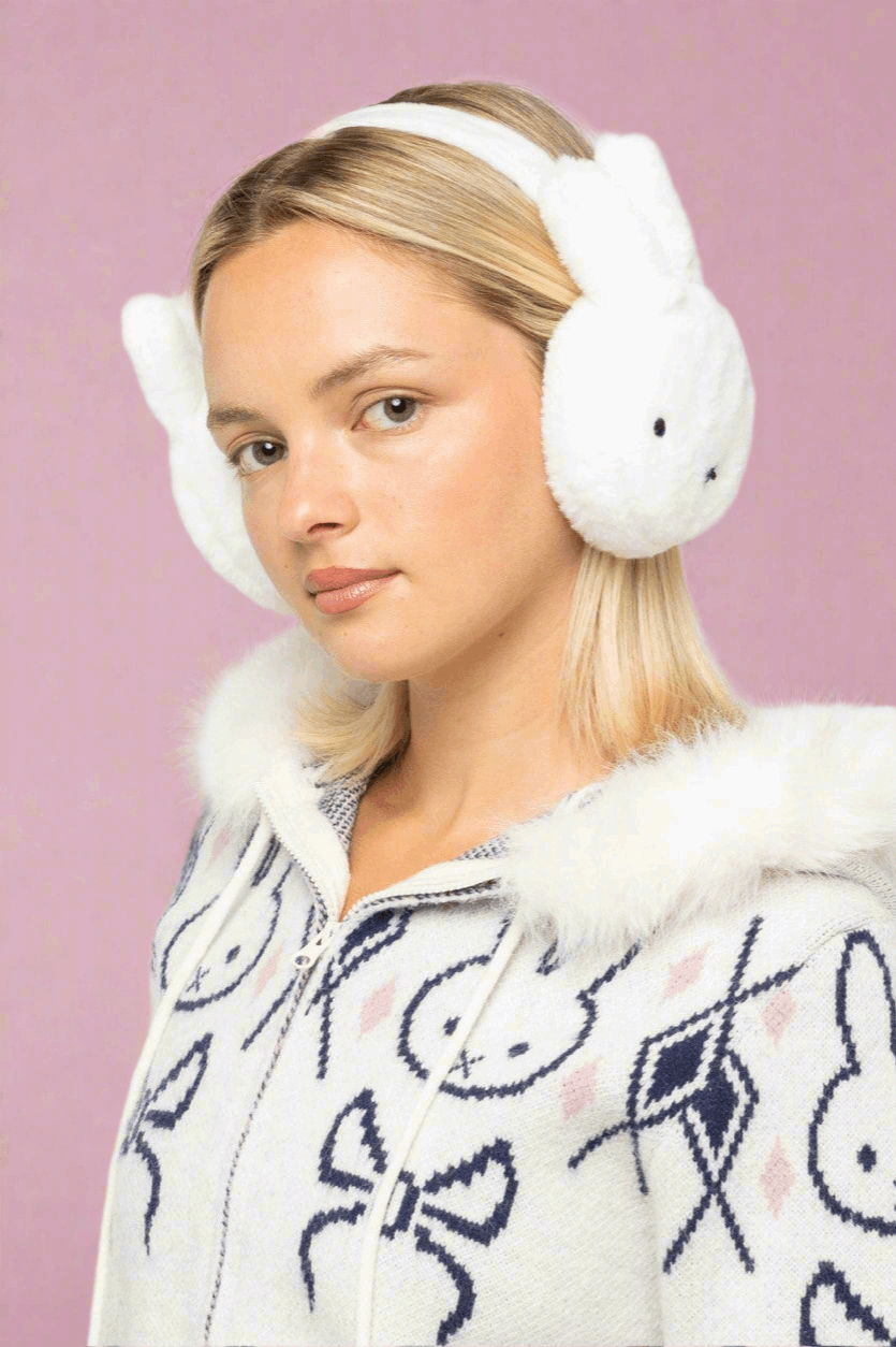 Daisy Street x Miffy Faux Fur Ear Muffs
