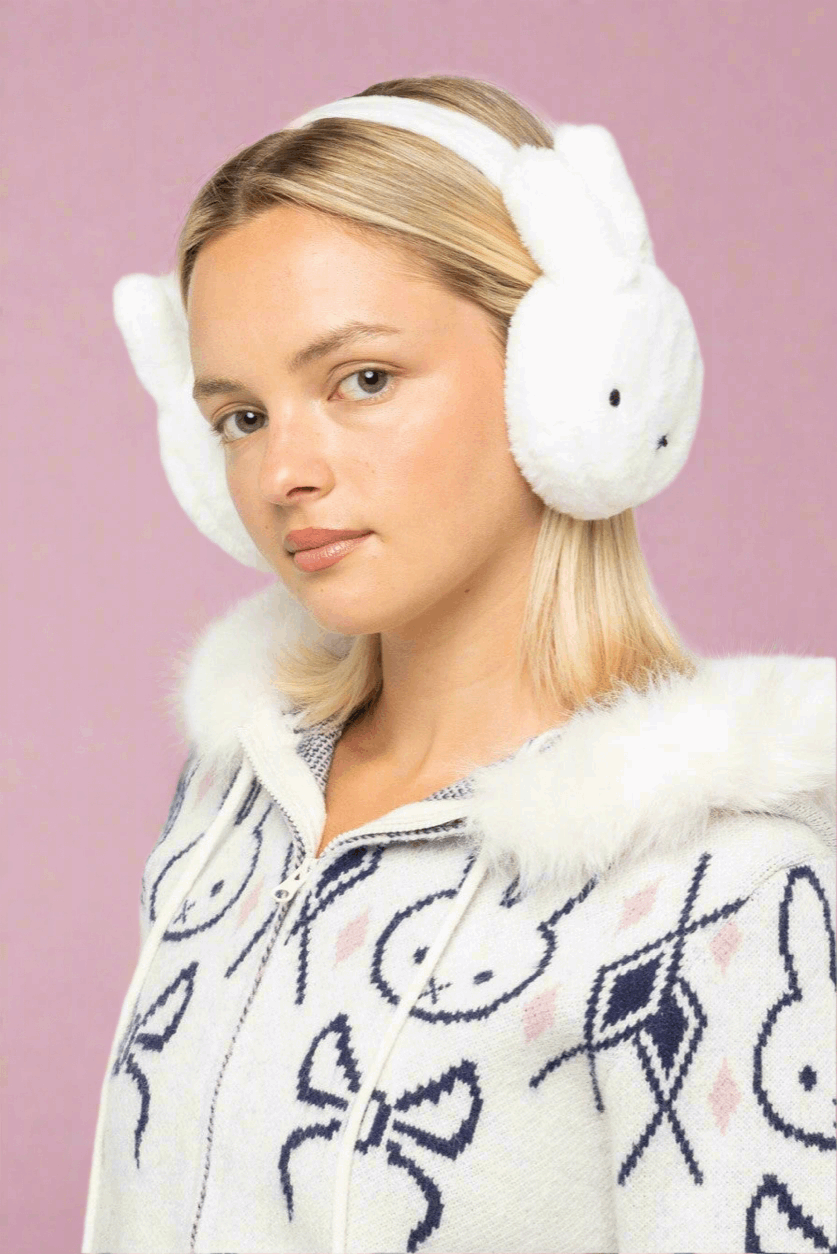 Daisy Street x Miffy Faux Fur Ear Muffs