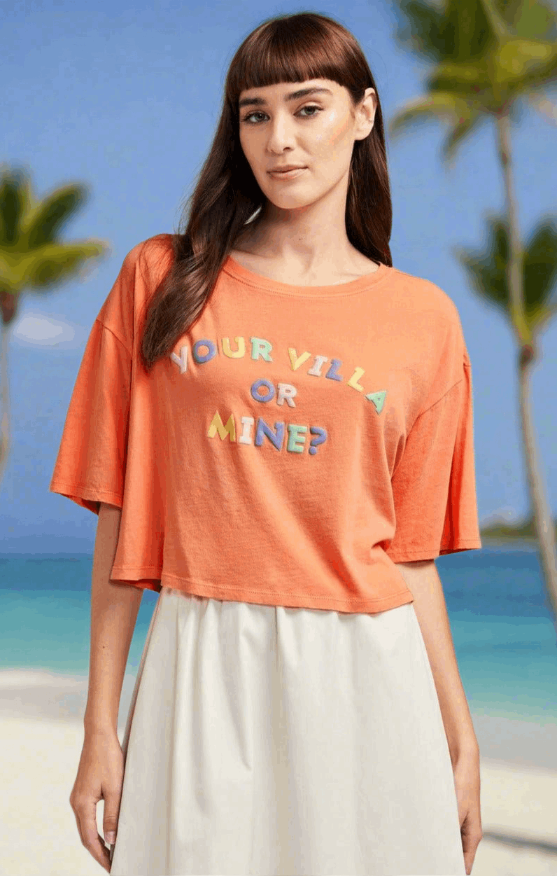 Wildfox Who's Villa Alhambra Tee T-Shirt by Wildfox as seen on celebrities