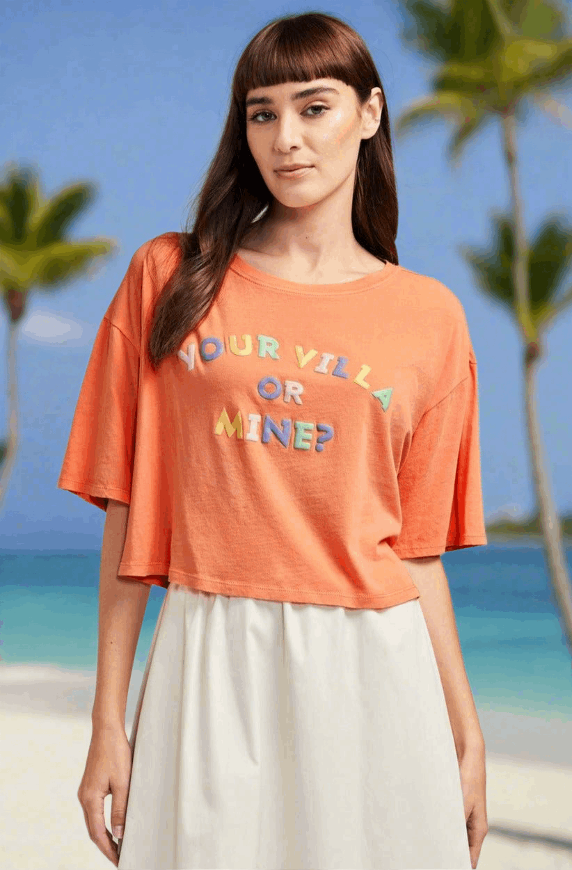 Wildfox Who's Villa Alhambra Tee T-Shirt by Wildfox as seen on celebrities