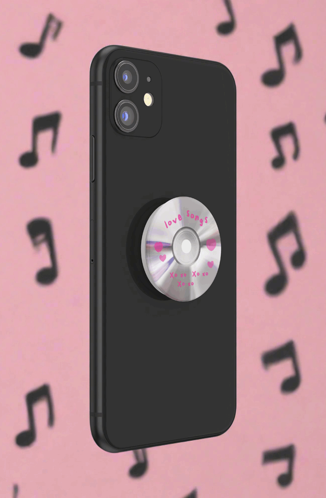 Pop Sockets Love Songs Pop Grip Tech Accessories by Pop Sockets as seen on celebrities