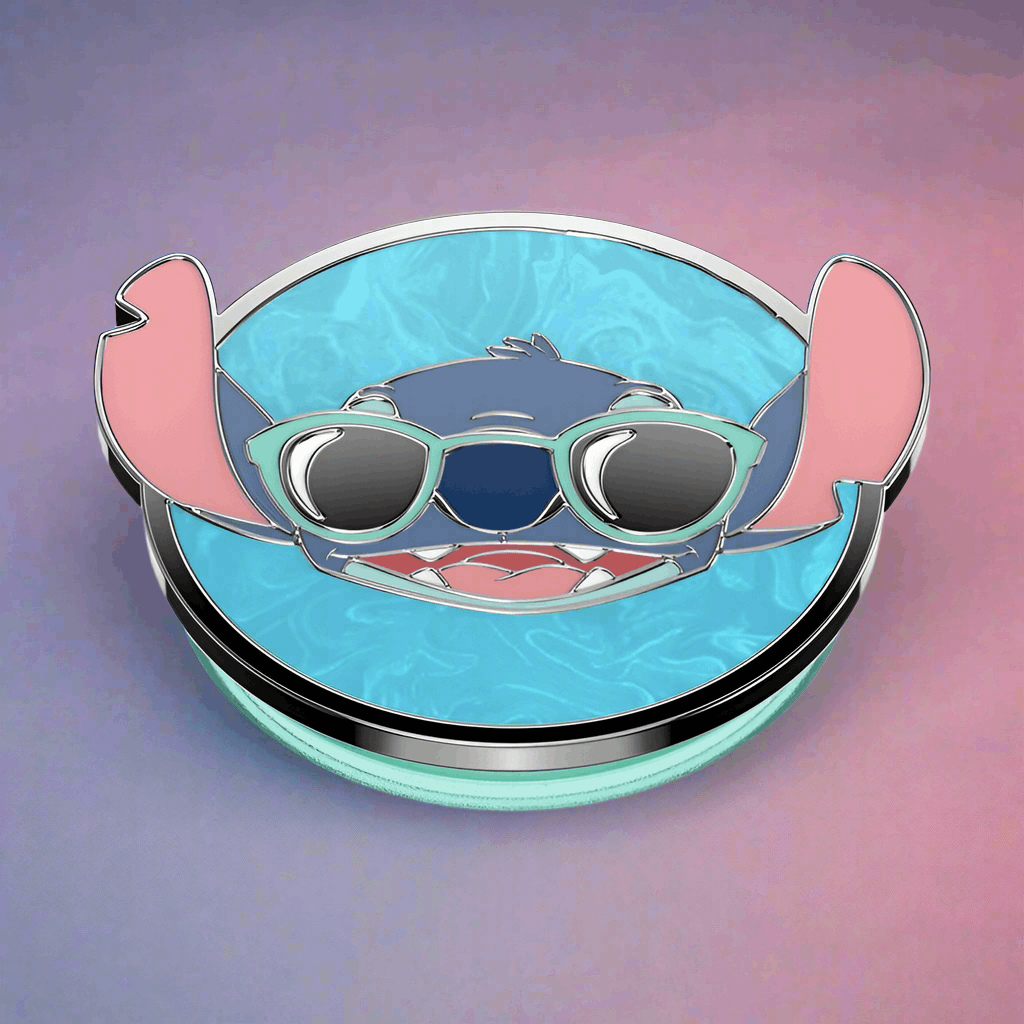 Pop Sockets Lilo & Stitch - Suns Out Stitch Enamel Pop Grip Tech Accessories by Pop Sockets as seen on celebrities