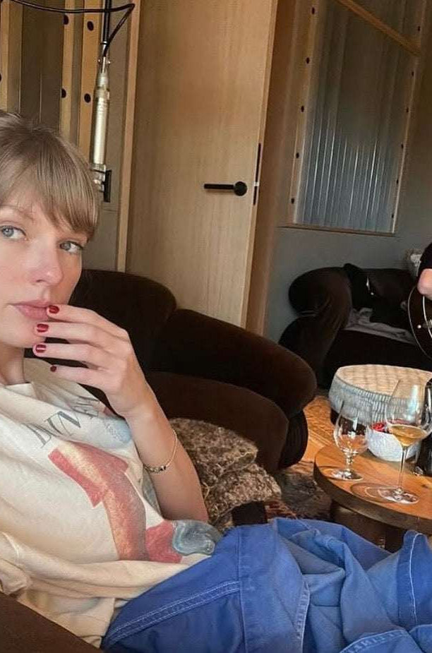 Daydreamer LA Bruce Springsteen Americana Off The Shoulder Tee as seen on Taylor Swift