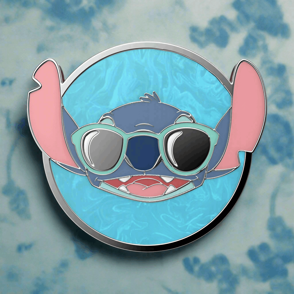 Pop Sockets Lilo & Stitch - Suns Out Stitch Enamel Pop Grip Tech Accessories by Pop Sockets as seen on celebrities