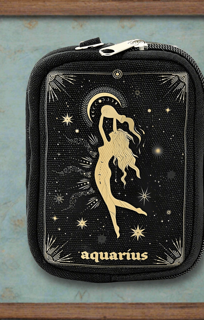 Zodiac Sign Wristlet Purse Purse by Comeco INC as seen on celebrities