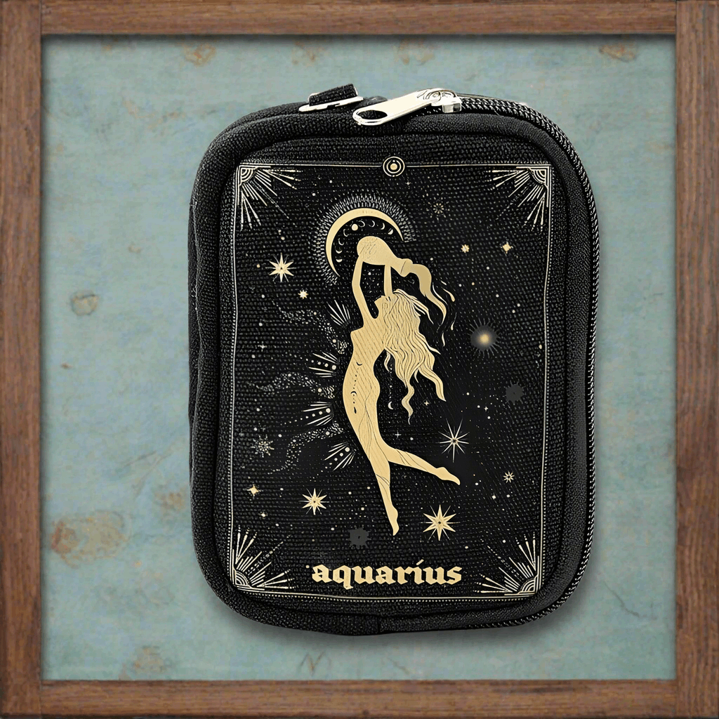 Zodiac Sign Wristlet Purse Purse by Comeco INC as seen on celebrities