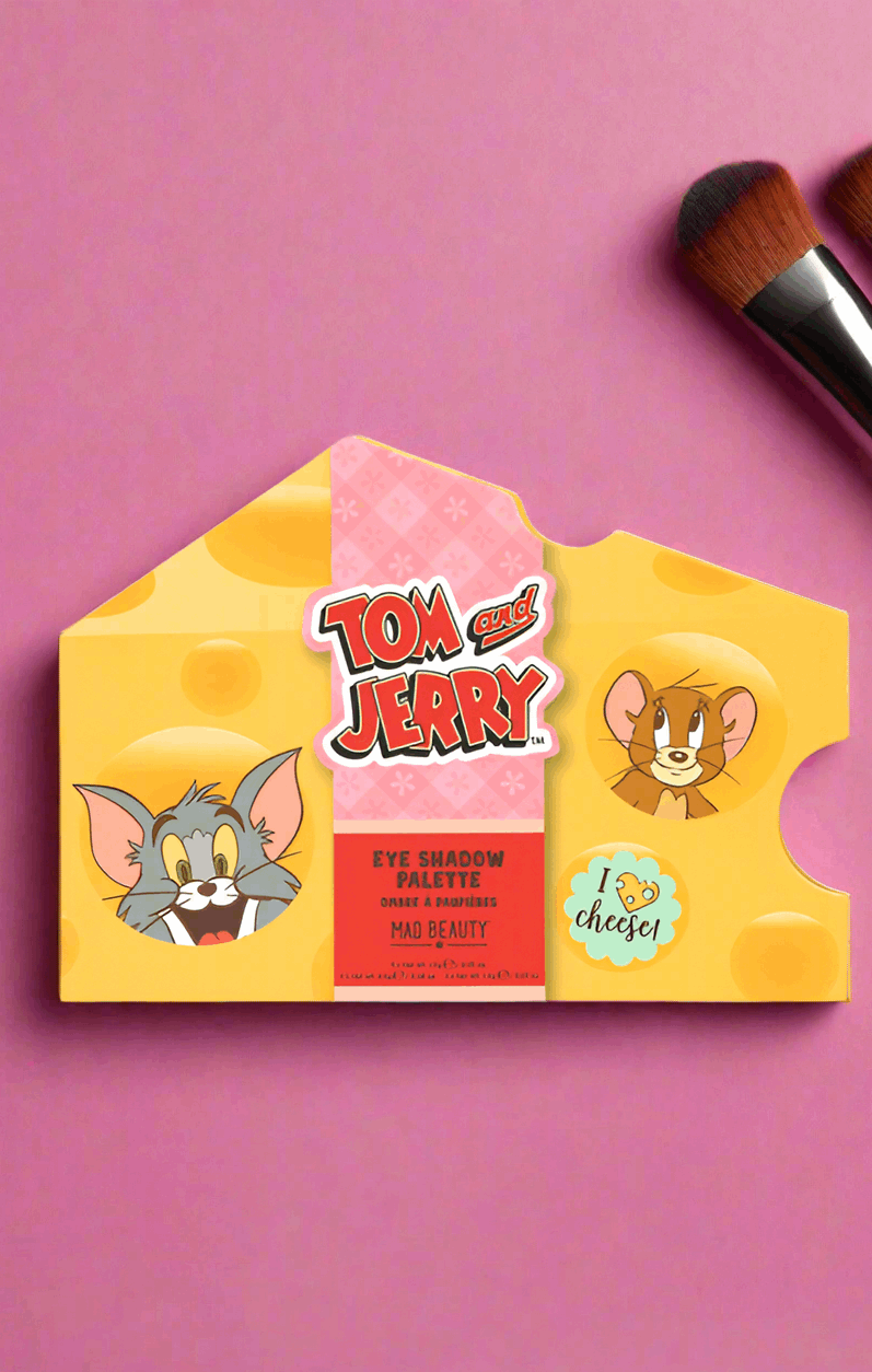 Warner Brothers Tom & Jerry Eyeshadow Palette Eyeshadow by Mad Beauty as seen on celebrities