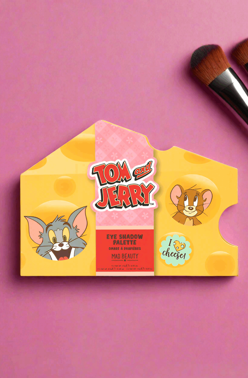 Warner Brothers Tom & Jerry Eyeshadow Palette Eyeshadow by Mad Beauty as seen on celebrities