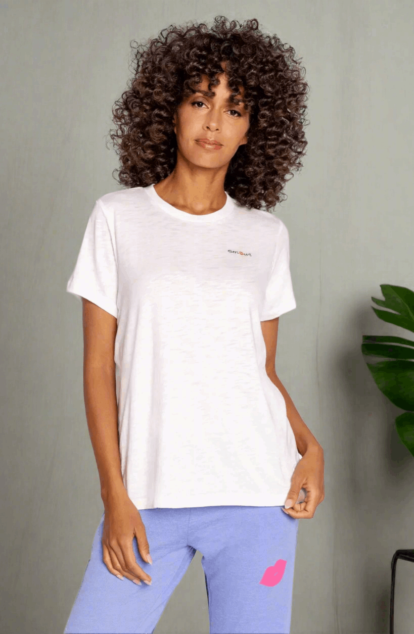 PJ Salvage Be Mine "Amour" T-Shirt T-Shirt by PJ Salvage as seen on celebrities